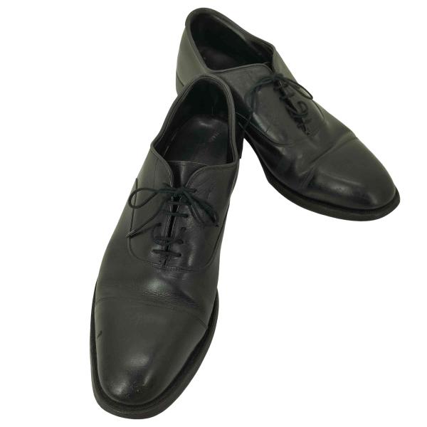 JOHNSTON＆MURPHY(ジョンストンアンドマーフィー) 24-4959 USA製 ETOWN 2 ジョージタウン 2 ストレートチップ キャップトゥ レザー シューズ メンズ US：9.5 【中古】【ブランド古着バズストア】 JOHNSTON&MURPHY（ジョンストンアンドマーフィー） 24-4959 USA製