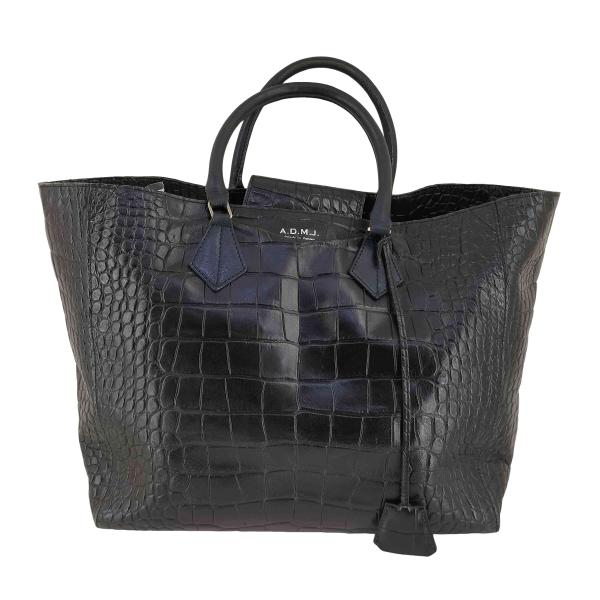 USED古着(ユーズドフルギ) {{ADMJ}}クロコ型押しレザートートバック