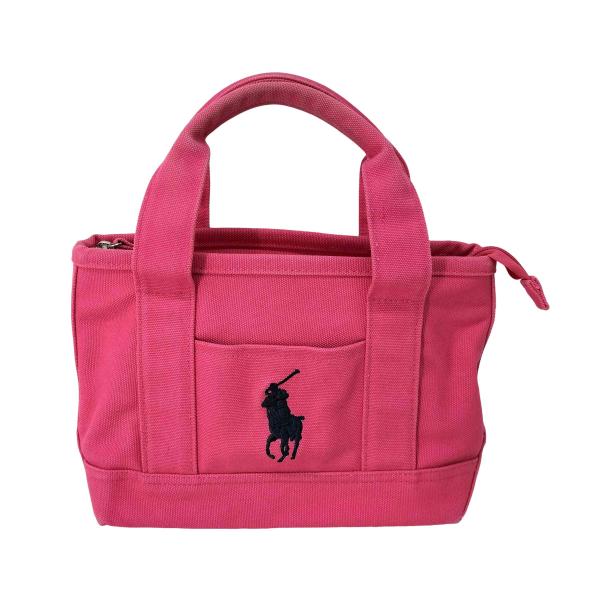 ラルフローレン RALPH LAUREN ハンドバッグ サイズ表記無 レディース 【中古】【ブランド古着バズストア】 POLO RALPH LAUREN（ポロ・ラルフローレン） ビッグポニー ミニトート