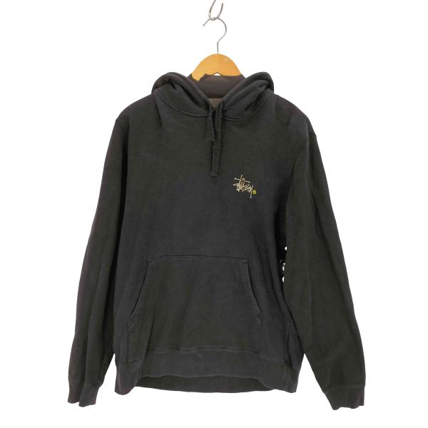 STUSSY（ステューシー） OLD 両面ロゴプリントプルオーバーパーカー