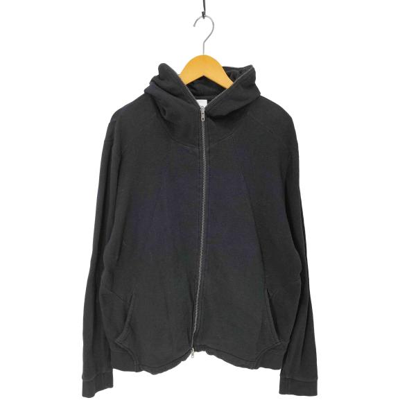 ☆ZARA ザラ ダブルジップ フルジップアップ パーカー/メンズ/S/黒☆新品 bazzstore_1140566676086