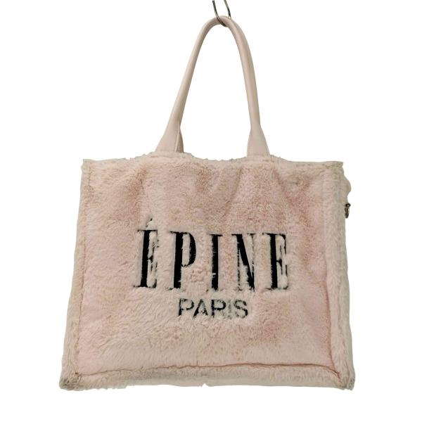 epine（エピヌ） 24AW book tote large fur tote bag ブック トート