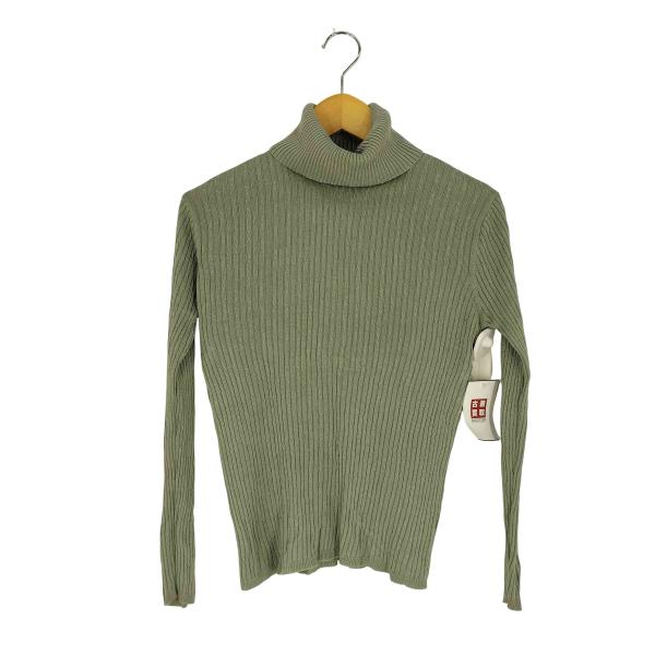BROOKS BROTHERS(ブルックスブラザーズ) ケーブル編み シルク タートルネック ニット レデ 中古 古着 0545