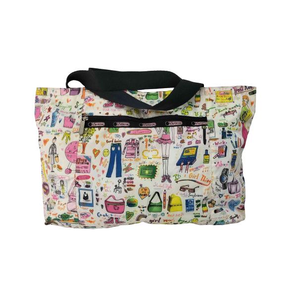 LeSportsac（レスポートサック） 総柄 リバーシブル トートバッグ
