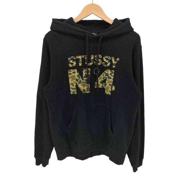 STUSSY（ステューシー） カモフラ柄 N4 ロゴ プルオーバー パーカー