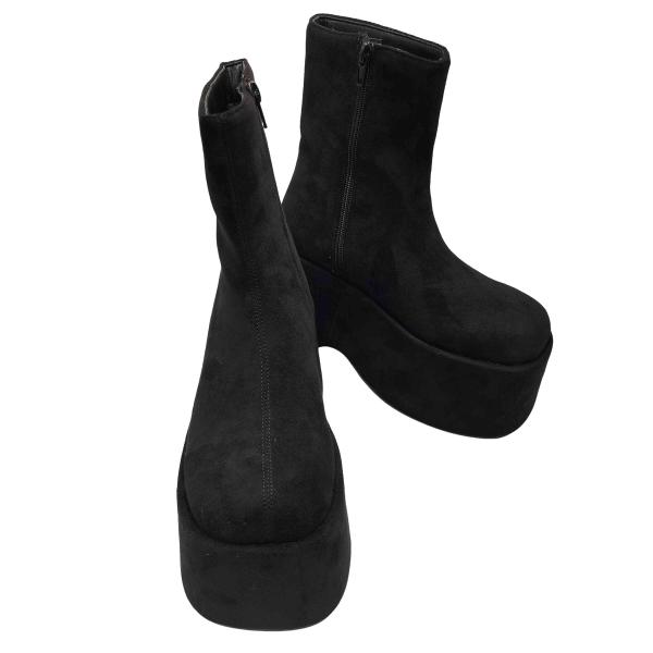 グレイル（GRAIL） GRL(グレイル) スエード厚底ブーツ レディース JPN