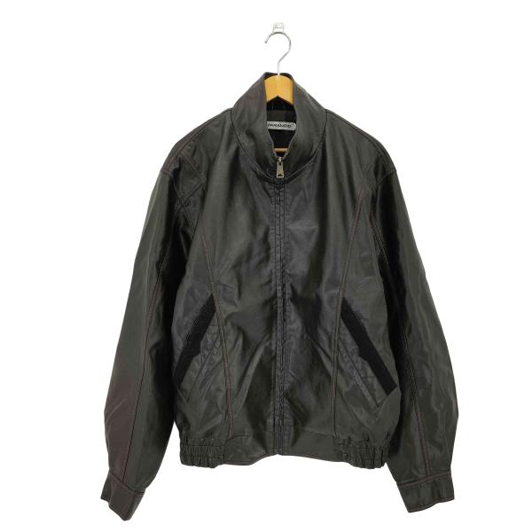 革ジャン　PARANOID PARANOID（パラノイド） スタンドカラー ジップブルゾン フェイク