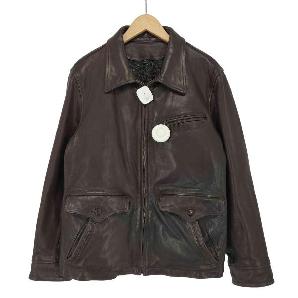 POLO RALPH LAUREN（ポロ・ラルフローレン） レザーカーコート メンズ