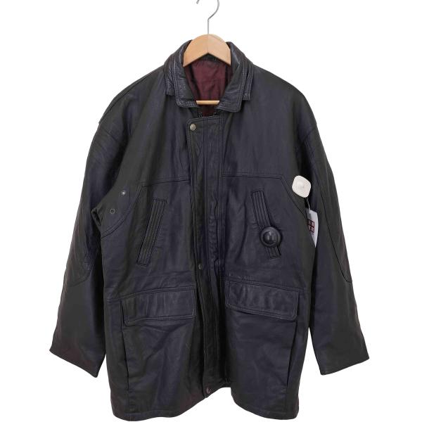USED古着(ユーズドフルギ) ラムレザーカーコート メンズ 表記無 中古