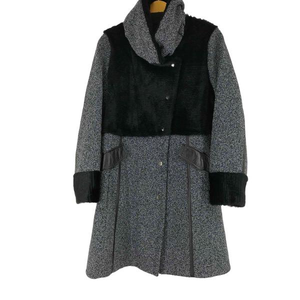 USED古着(ユーズドフルギ) ラビットファー デザインコート レディース