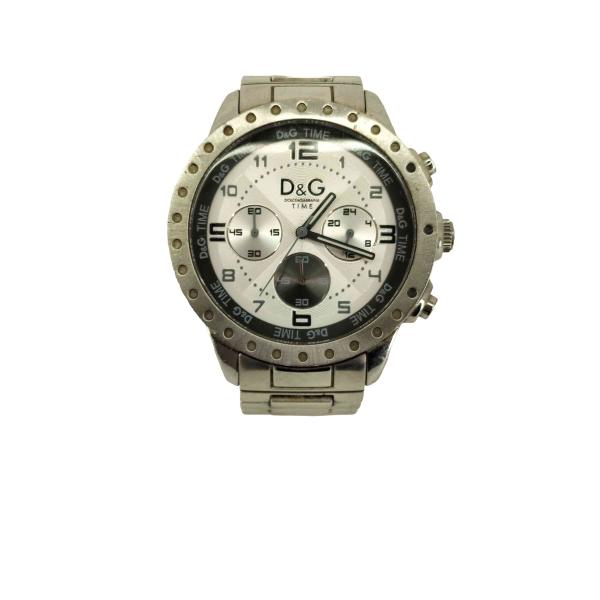 DOLCE&GABBANA EDDIE エディ クオーツ 腕時計 シルバー DOLCE&GABBANA EDDIE エディ クオーツ 腕時計 シルバー