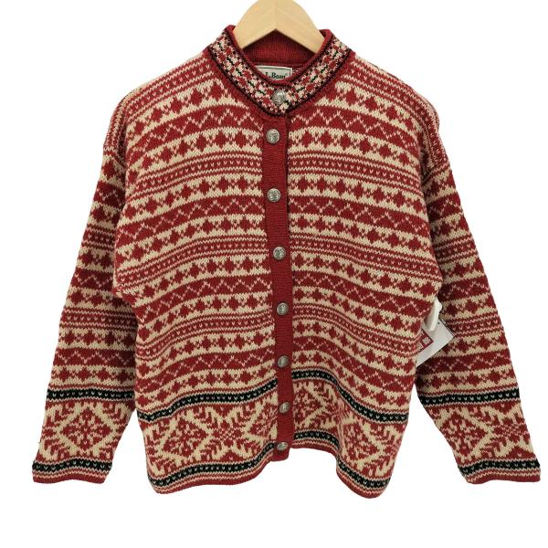 L.L.Bean（エルエルビーン） 80-90S USA製 ノルディック 柄 メタル
