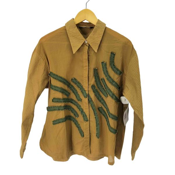 YACCOMARICARD（ヤッコマリカルド） デザインピンタック比翼シャツ