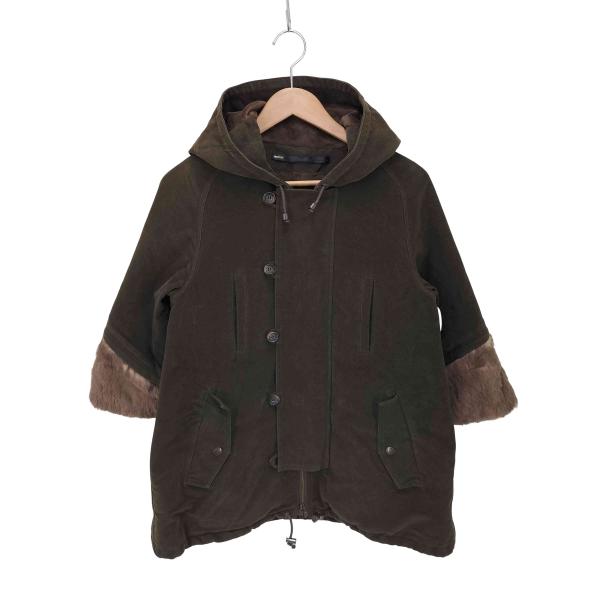 muller of yoshiokubo ミュラーオブヨシクボ ジャケット（その他） レディース 【古着】【中古】 muller of yoshiokubo（ミュラーオブヨシオクボ） 袖ファー フーデッド