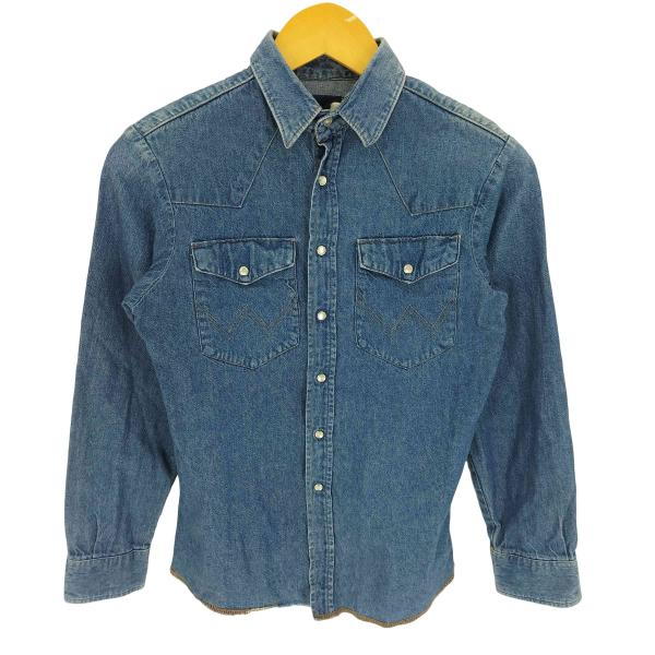 80's USA製　ラングラー Wrangler　デニム　ウエスタンシャツ Wrangler（ラングラー） 80S WESTERN SHIRTS デニム L/S ウエスタン