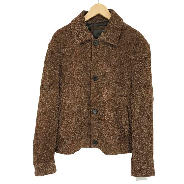 ZARA（ザラ） ブラッシュドスエードレザージャケット メンズ import：S