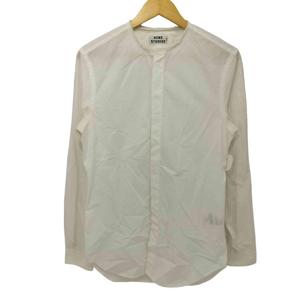 Acne Studios アクネストゥディオズ ブラウス レディース 【古着】【中古】 Acne Studios（アクネ ストゥディオズ） ノーカラー 比翼 L/S シャツ