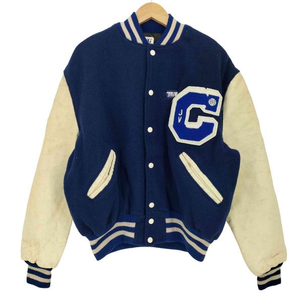 DeLong（デロング） Delong(ディロング) 90s USA製 袖レザー ウール