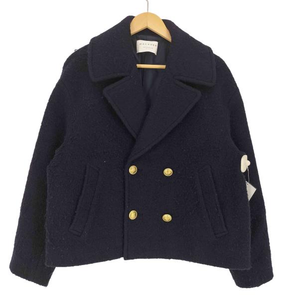 極美品☆ MACPHEE シープパイル Pコート 金ボタン ダブル ショート MACPHEE（マカフィー） シープパイル ショートPコート レディース JPN