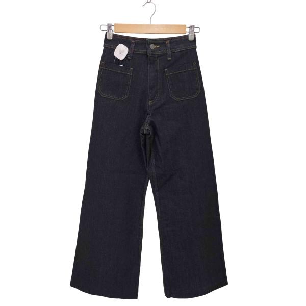 ZARA（ザラ） ZW COLLECTION WIDE-LEG ハイライズ デニムパンツ