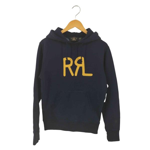 【希少】RRL ダブルアールエル ロゴ パーカー 裏起毛 中厚手 ウォッシュ加工 RRL Ralph Lauren（ダブルアールエル） RRL RALPH LAUREN(ダブルアール