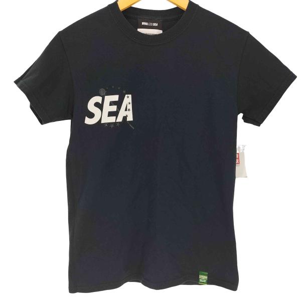 未使用に近い wind and sea ウィンダンシー Tシャツ WIND AND SEA（ウィンダンシー） 20SS ロゴプリント S/S クルーネック
