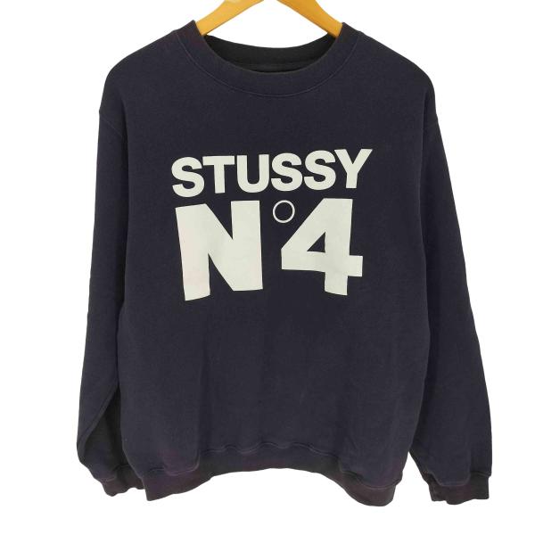 STUSSY（ステューシー） 00S 銀タグ N4ロゴプリント スウェット 
