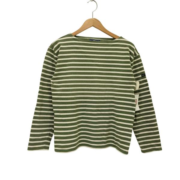SAINT JAMES(セントジェームス) フランス製 ボーダー バスクシャツ レディース JPN：S 中古 古着 1202