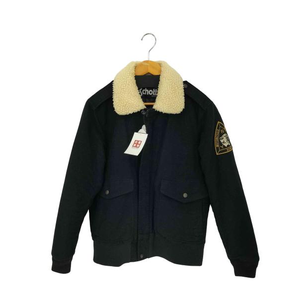 ショット SCHOTT レザーフライトジャケット ボマージャケット　ビンテージ Schott N.Y.C（ショット） Schott(ショット) コットン モールスキン