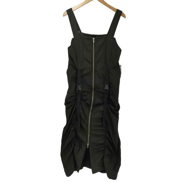 Ray BEAMS（レイ ビームス） 24SS ギャザー ジップ サロペット 