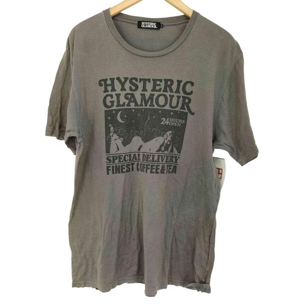 HYSTERIC GLAMOUR（ヒステリックグラマー） プリントクルーネックT