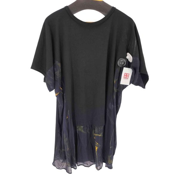 Ys(ワイズ) 20SS 異素材切替シアーレイヤードチュニック レディース JPN：2  中古 古着 0349