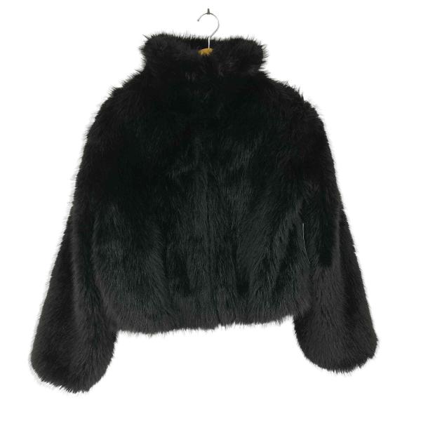 ZARA ザラ　フェイクファーショートコート　L ZARA（ザラ） フェイクファー ショートコート レディース import：XS
