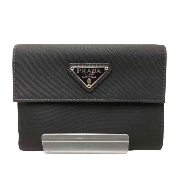 PRADA（プラダ） トライアングルロゴ 二つ折り ナイロン 財布 メンズ