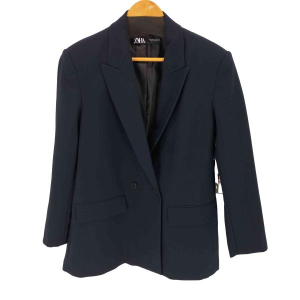 ZARA（ザラ） ピークドラペル ダブルブレスト テーラードジャケット