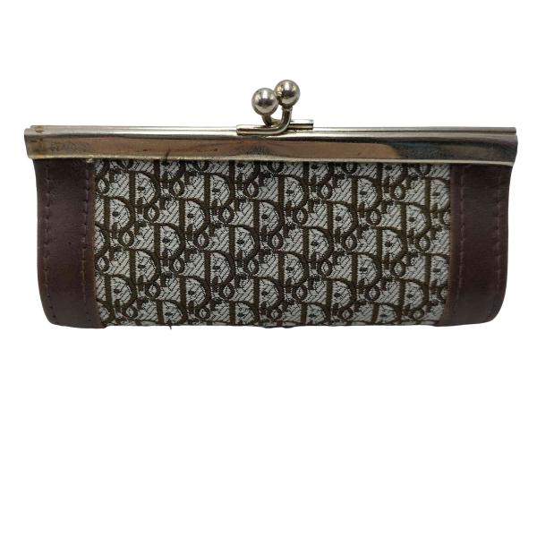 【タイムセール‼️本日まで‼️】Dior トロッター がま口 Vintage Christian Dior（クリスチャン・ディオール） トロッター モノグラム