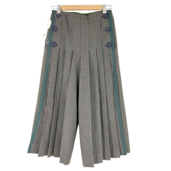 sacai（サカイ） サイドプリーツ切替 ワイドパンツ レディース JPN：1