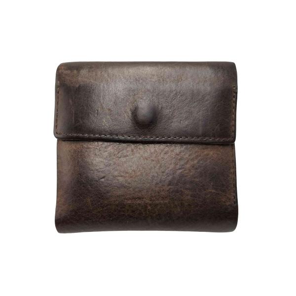 Hender Scheme（エンダースキーマ） clasp wallet レザー二つ折り 財布