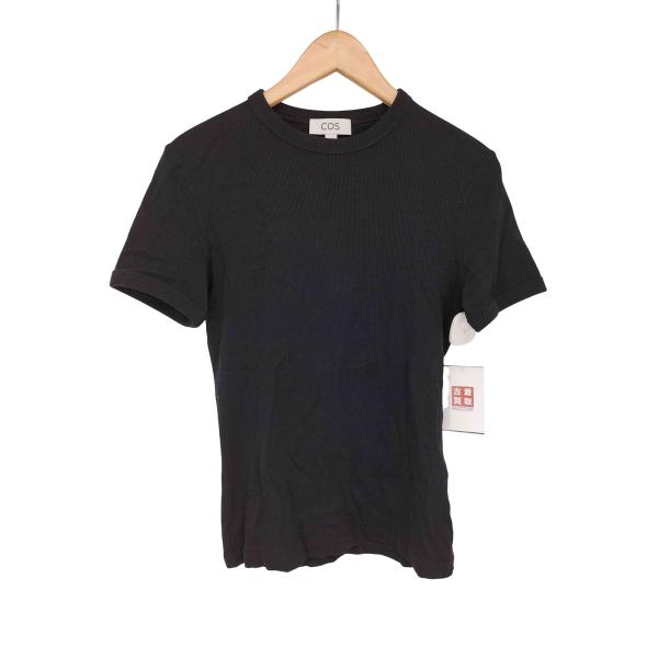 COS(コス) SLIM RIBBED T-SHIRT スリムフィットリブTシャツ メンズ
