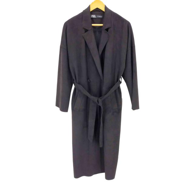 ZARA（ザラ） ロングコート フェイクスエード メンズ import：S 中古