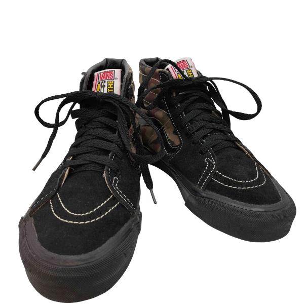 VANS（ヴァンズ） VANS(バンズ) 90S USA製 SK8-HI カモ柄 スケートハイ