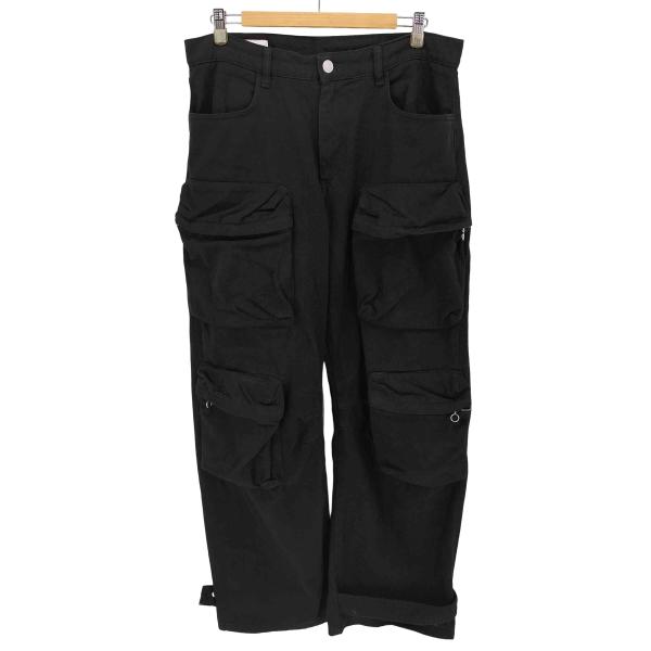 ZARA（ザラ） デニム マルチポケット カーゴパンツ メンズ US：32-33
