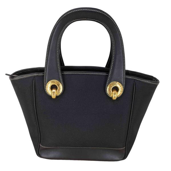 美品．NINA RICCI トートバッグ ロゴ総柄 ブラック　ニナリッチ NINA RICCI（ニナ・リッチ） ミニトートバッグ レディース 表記無 中古