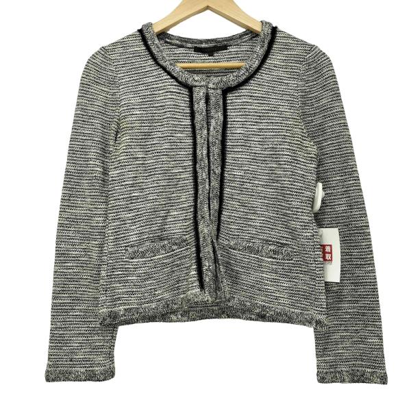 ANAYI（アナイ） ノーカラー ツイードジャケット レディース JPN：38
