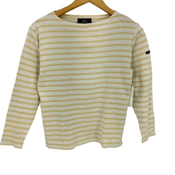 SAINT JAMES(セントジェームス) フランス製 ボートネック ボーダー バスクシャツ レディース 中古 古着 0703