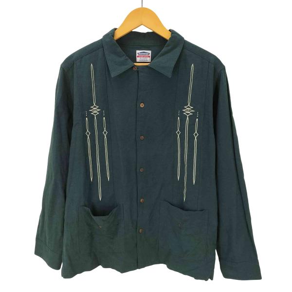 KUSTOMSTYLE(カスタムスタイル) レーヨン 麻 リネン L/S キューバ