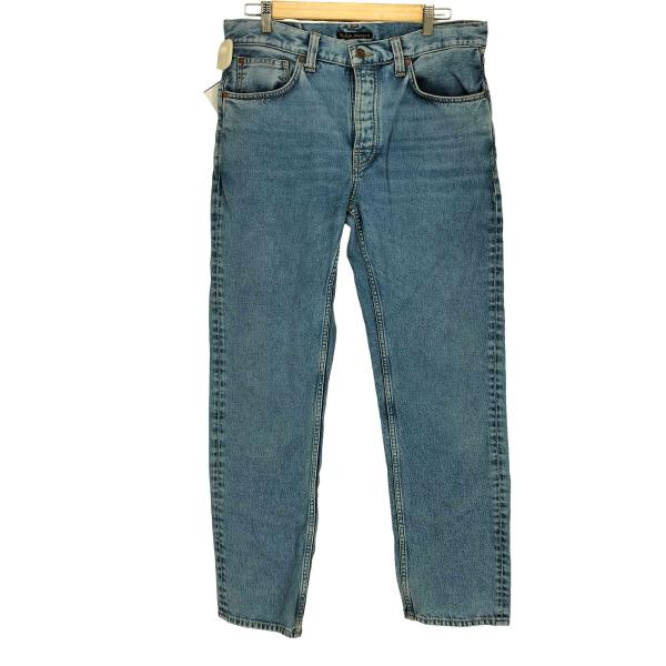 激レア　美品　nudie jeans beams別注　w30 L32 Nudie Jeans（ヌーディージーンズ） ボタンフライ ストレート デニム
