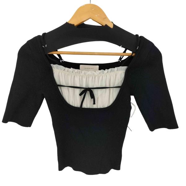 Mew frill tops pink 正規品 AND MARY(アンドマリー) Mew frill tops レディース FREE 中古 古着