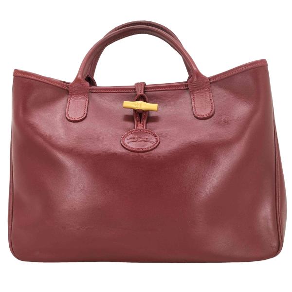 ロンシャン ロゾ レザー トートバッグ ヴィンテージ♦A&B♦ LONGCHAMP（ロンシャン） ロゾ レザートートバッグ レディース 表記無