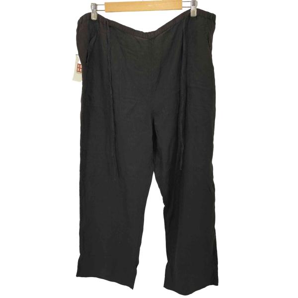 marina rinaldi(マリナリナルディ) イタリア製 リネン イージー パンツ レディース  25 中古 古着 0625